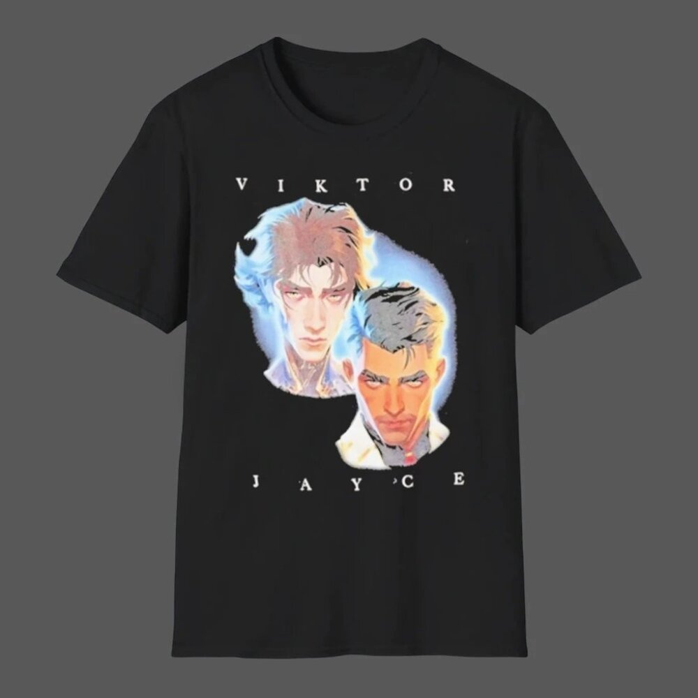 New Arcane Jinx And Vi Duo Tonal T Shirt 165